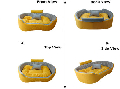 Dog Washable Beds for Indoor Pets & Puppy
